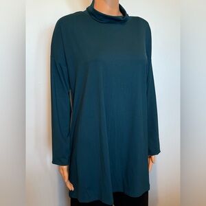J. Jill Deep Teal Long Sleeve Tunic